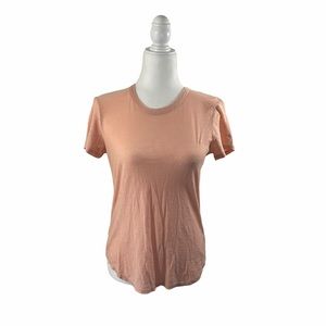 James Perse Cotton Blend Coral TShirt Sz 2 (M)